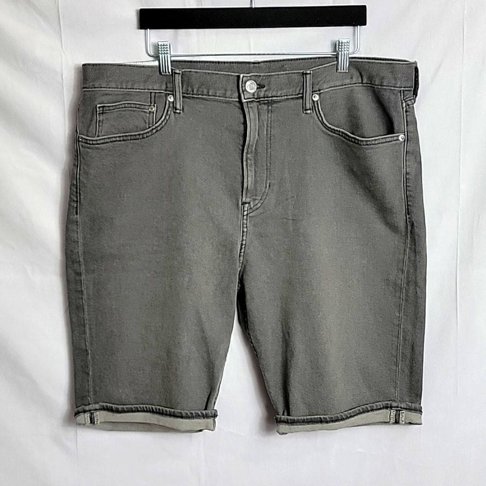H&M.. denim slim fit shorts..